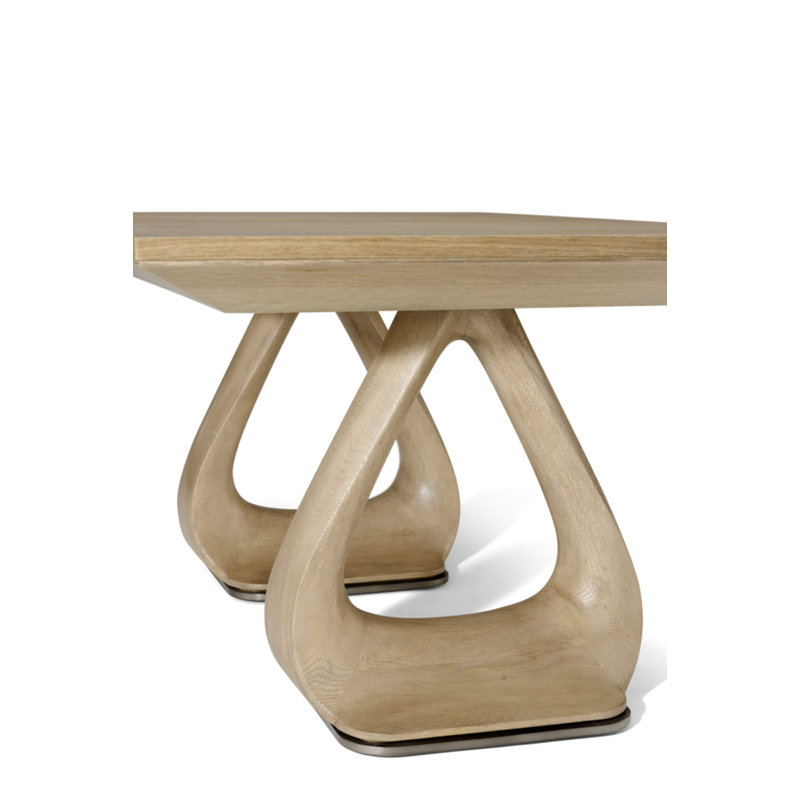 Essence Solid Oak Dining Table, Blonde