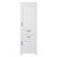 71-Inch Tall Freestanding Bathroom Vanity With Damping-Hinge Doors And Drawers