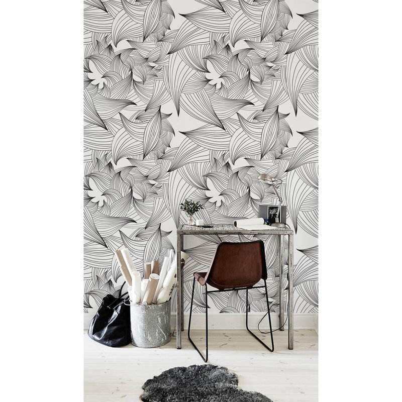 Aabidah Matte Peel & Stick Mural, 250 x 104cm