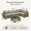 Carolle 6 - Person Sectional Seating Group With Cushions-1197210520
