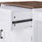 39.3" Farmhouse Kitchen Island With Drop Leaf-953890826