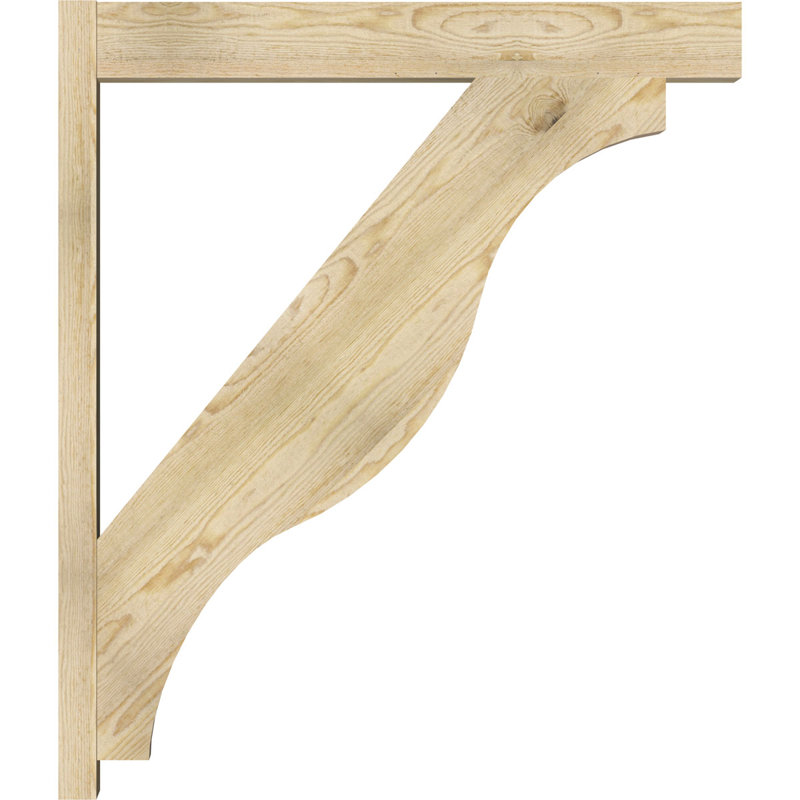 Jeu de blocs Funston, Sapin Douglas de 6 po (sciage brut), P 36 po x H 42 po