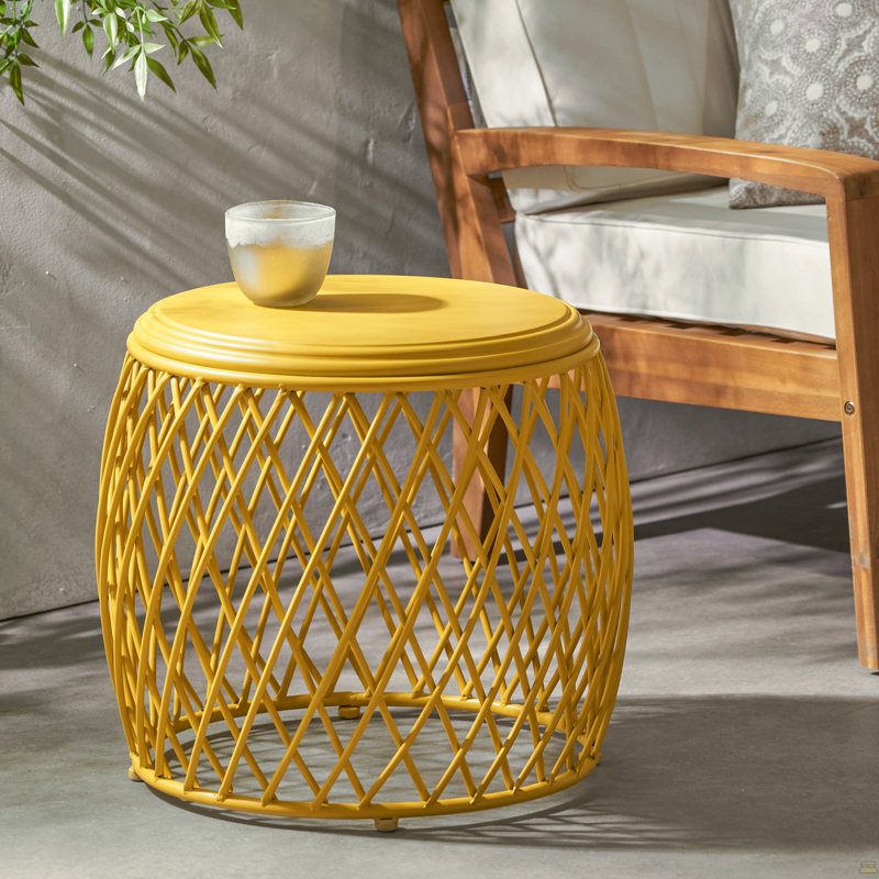 Table d'appoint 19,75, Jaune