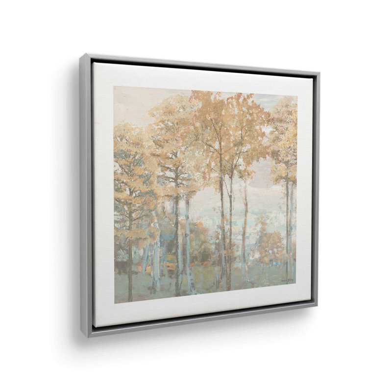 Emberwood II by Amber Sterling Art Print, Toile avec cadre, L 30 po x H 30 po, Argent