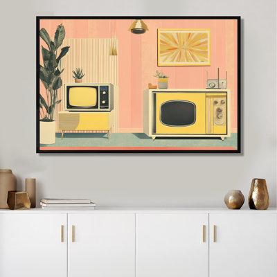 Dream House of the Consumer Age I - Art mural sur toile Pop Art