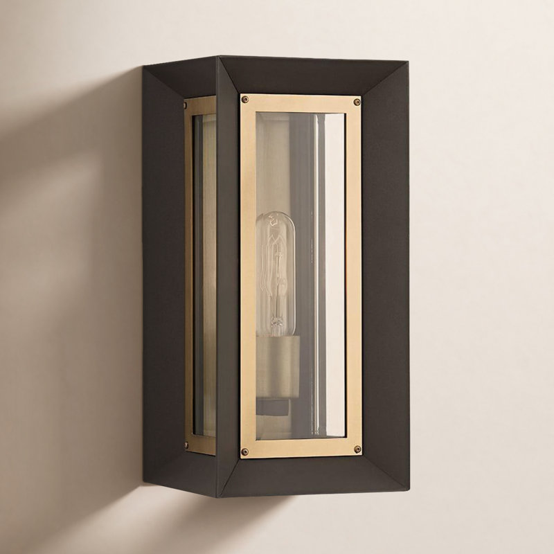 Lowry 1 Light Wall Sconce, 13.5" H x 6.5" W x 6.5" D