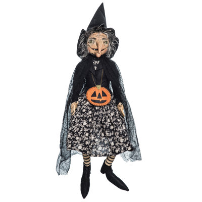 Hazel Joe Spencer Gathered Traditions Halloween Art Doll Figure