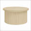 Table basse ronde avec rangement à couvercle rabattable, table de bout moderne pour le salon, durable et élégante-826168405