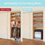 Organisateurs de placard pliables pour chambre à coucher, couvertures, literie, sacs de rangement avec poignée renforcée, fermeture à glissière robuste et fenêtre transparente, grande capacité de 100 L-823657296