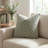 Clove Geometric Linen Reversible Throw Pillow-1839675109