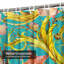 Rideau de douche nautique avec 12 crochets Sea Seashell-1651827887