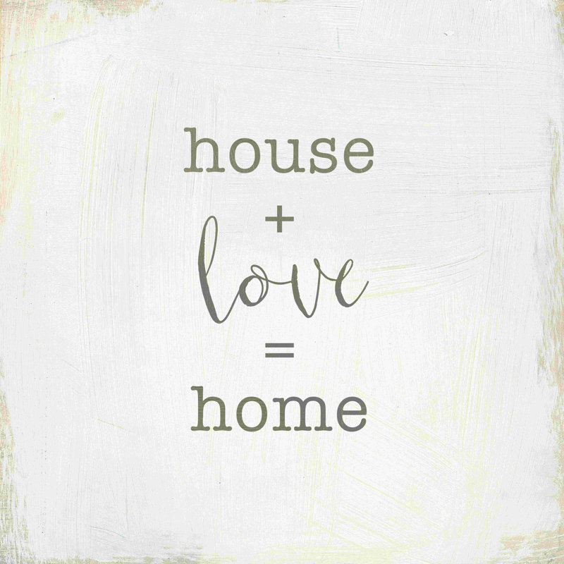Home Sweet Home IV Script, H 12 po x l 12 po