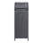 Darla All-Weather Wicker/Metal Swing Top Hideaway Outdoor Trash Can-103764165-103764164