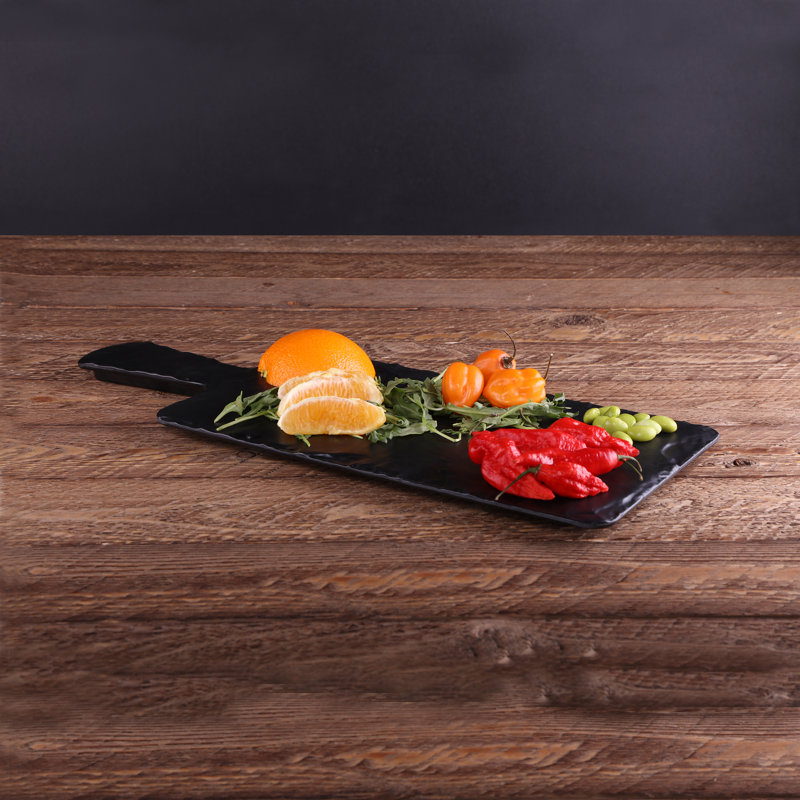 Planche à fromage en mélamine Fo Bwa / Sierra / Horizon Slate, Noir