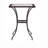 Carly Square Tempered Glass Outdoor Dining Table