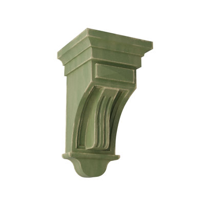 Corbel décoration cannelée sur surélevé