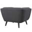 Ensemble de canapé et fauteuil rembourrés en tissu 3 pièces Bestow-640023858