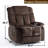 Nekizia 36.6" Wide Modern Soft Microsuede Power Lift Assist Recliner with Remote Control-565019924