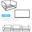 Rangement de table H 7 po