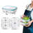 Danieal 35oz. Glass Food Storage Container