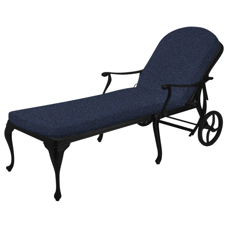 Provance Aluminum Chaise - Ancient Earth, Ancient Earth, No Welt, Rollo Silver