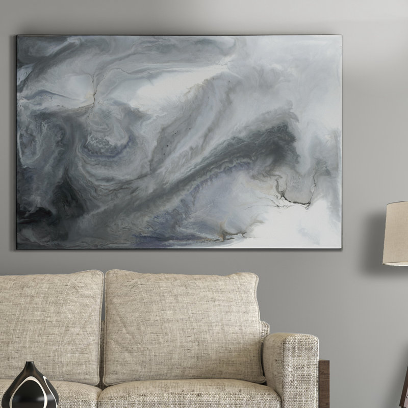 « chapter 2 », peinture sur toile tendue, H 12 po x l 8 po x P 1 po