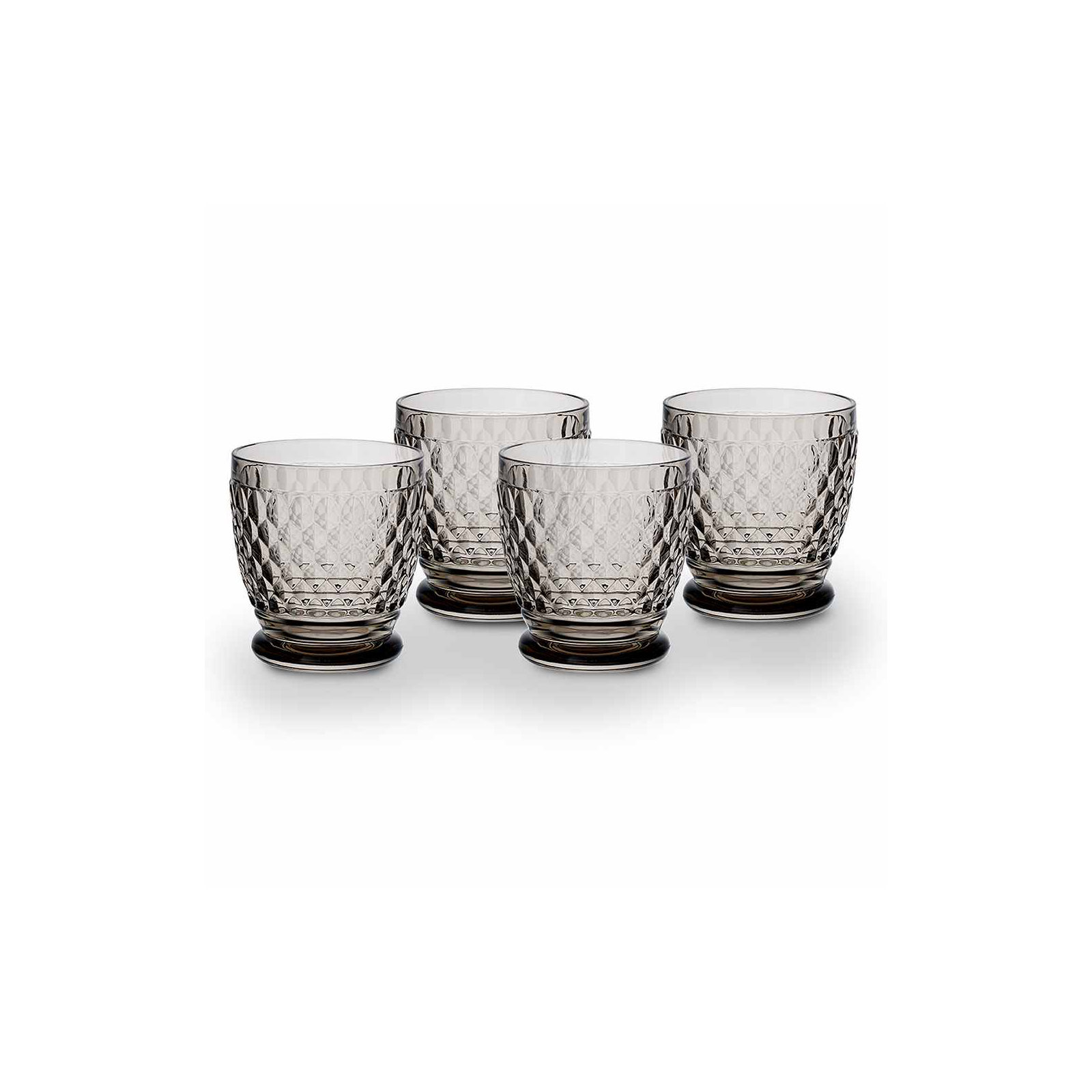 Villeroy & Boch Boston Double Old-Fashioned Glass, 11 oz, Smoke