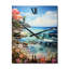 Horloge murale Whimsical Shores - Coastal Beach-186075909