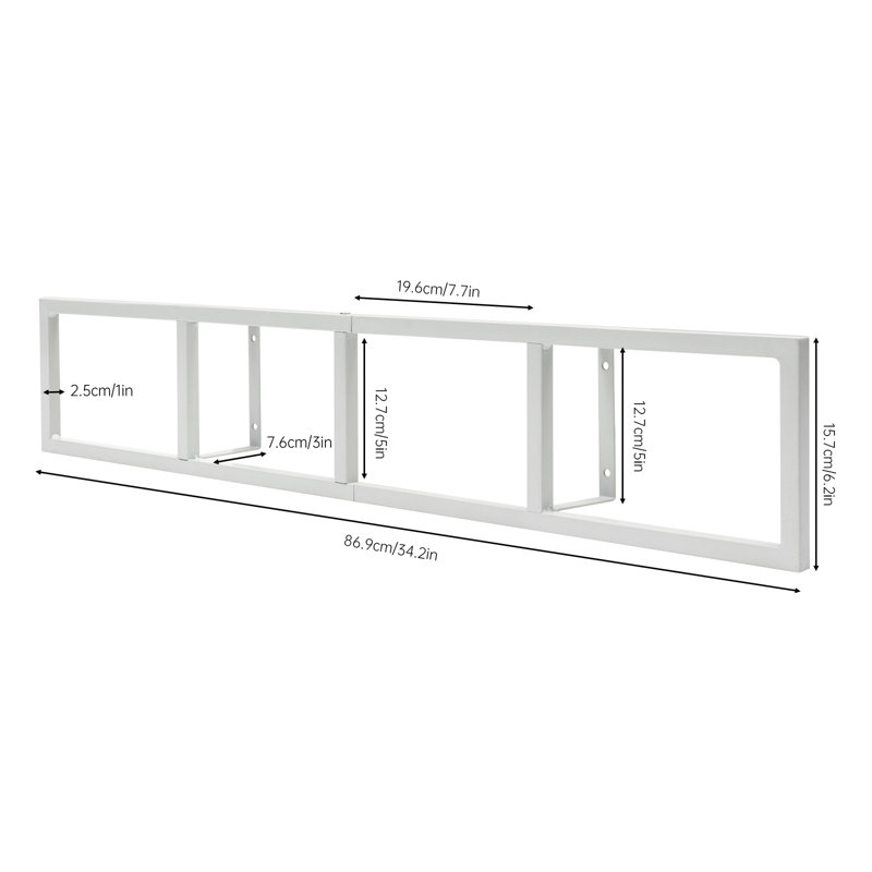 Metal Wall Mounted CD Storage Rack