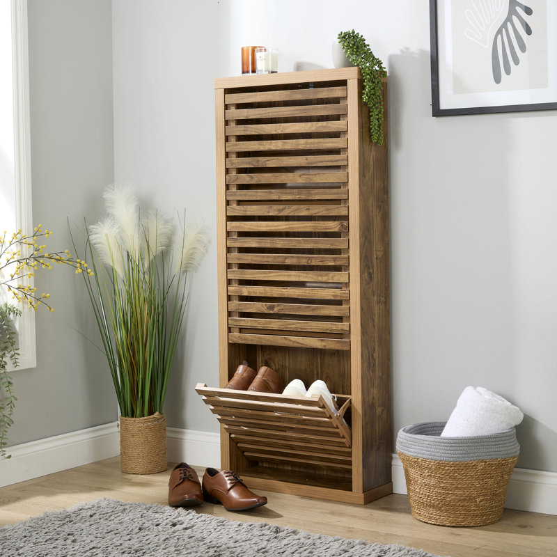 Angelito 18 Pair Shoe Storage Cabinet