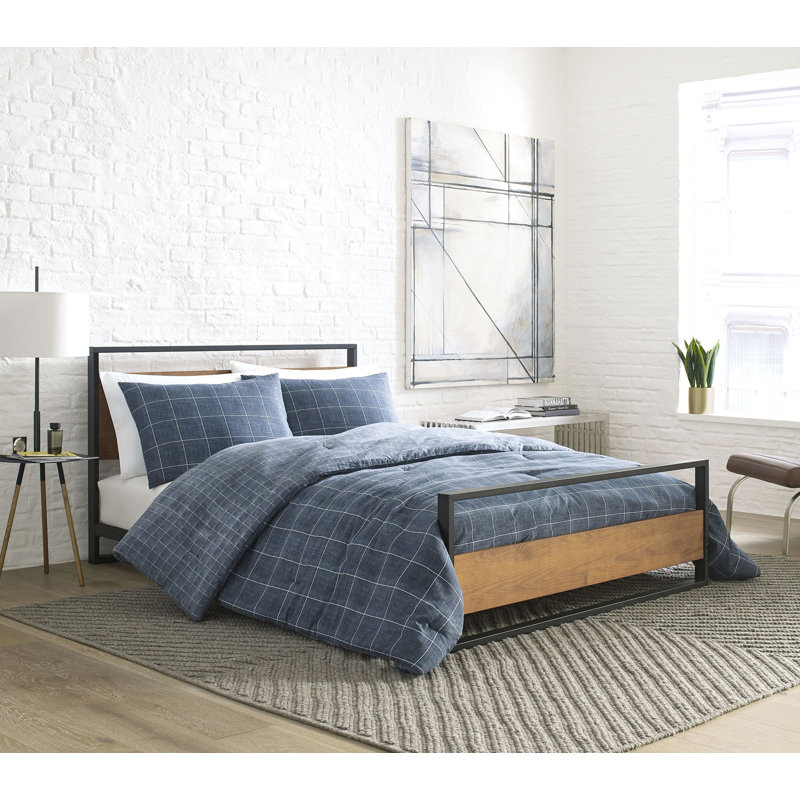 Ensemble de housse de couette Kenneth Cole Holden, Housse de couette grand + 2 taies décoratives