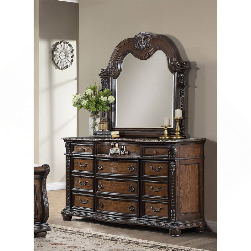 Meuble en bois massif 1pc, Café