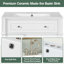 Meuble-lavabo de salle de bain avec lavabo en céramique-2143547725