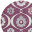 Tapis intérieur lavable 8 po ivoire et gris