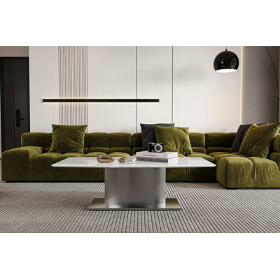 Nuala Marble Top Coffee Table