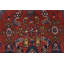 Tapis rouge en laine 2 pi 8 po x 5 pi 2 po Fidelas One-of-a-Kind
