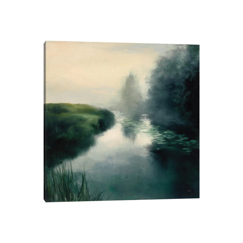 Twilight Fog Neutral by Julia Purinton - Wrapped Canvas Gallery-Wrapped Canvas Giclée, 93.98 cm H x 93.98 cm W x 1.91 cm D