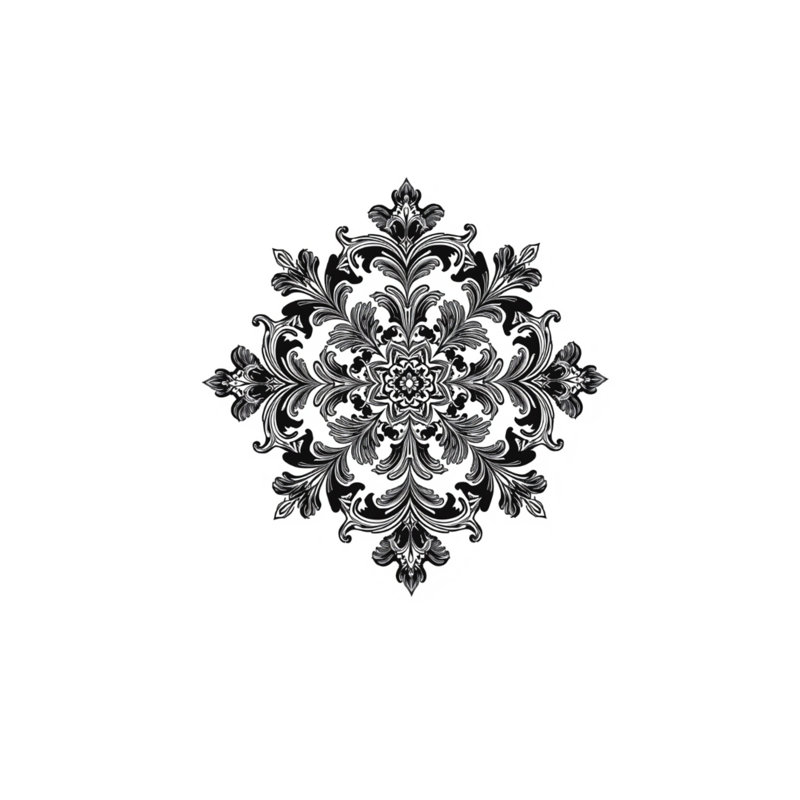 Coussins Intricate, 14 x 14 inches