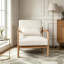 Fauteuil moderne, fauteuil d'appoint avec structure en bois massif-1510528316