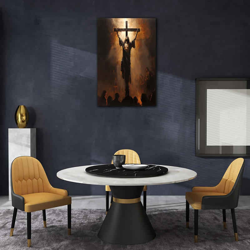 Art mural Jésus, image de Jésus Crucifixion, impressions sur toile, art mural