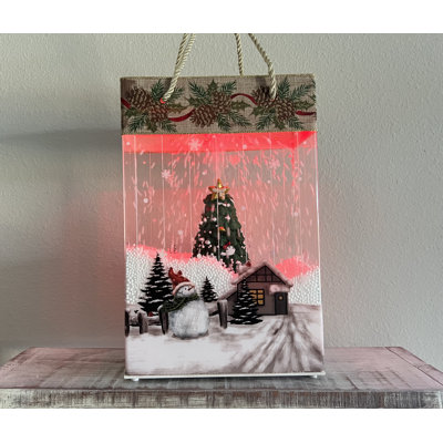 Christmas Musical and Snowing Effect Box