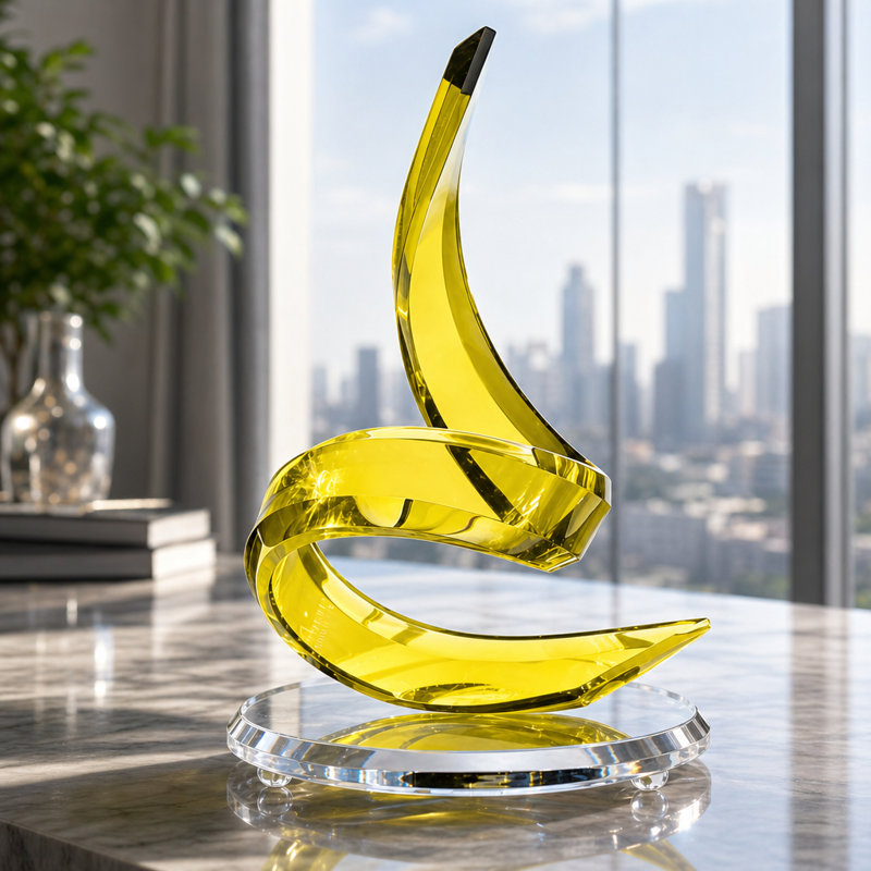 Zameir Abstract Figurines & Sculptures, Multicolor