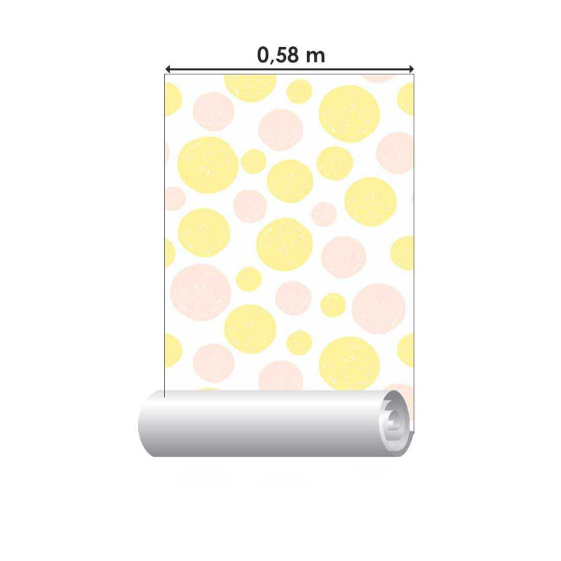 Rouleau de papier peint adhésif L 126 po x l 24 po