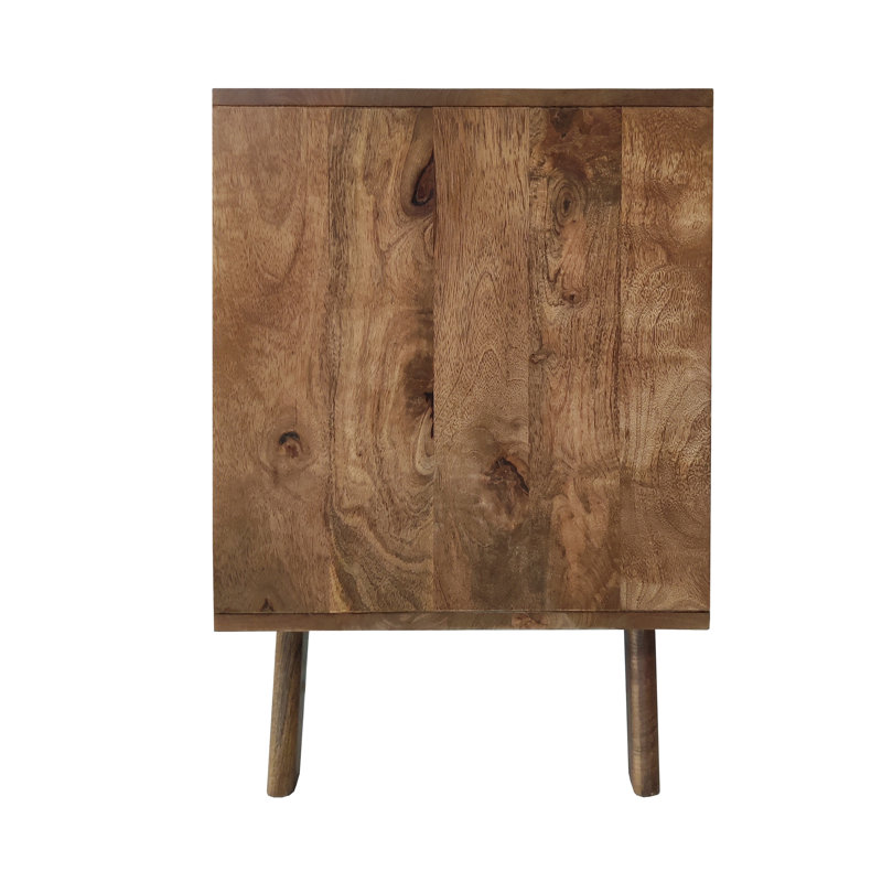 Crowell 120cm Solid Wood Sideboard, Walnut