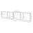 5pcs Wall Mounted CD Media Storage Shelf-1583738503