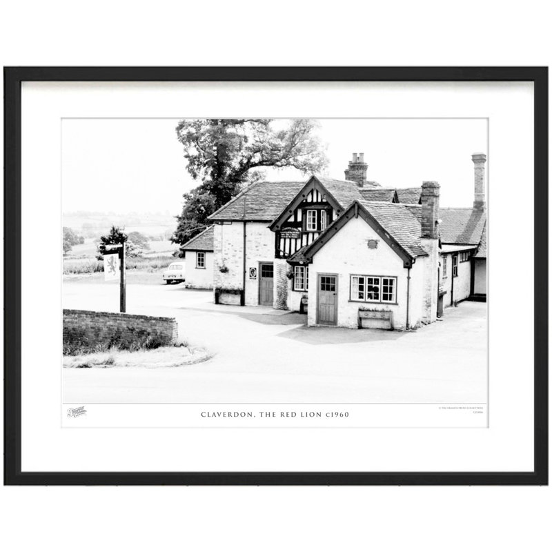 Claverdon, The Red Lion C1960 by Francis Frith - Single Picture Frame Print, 28cm H x 36cm W x 2.3cm D