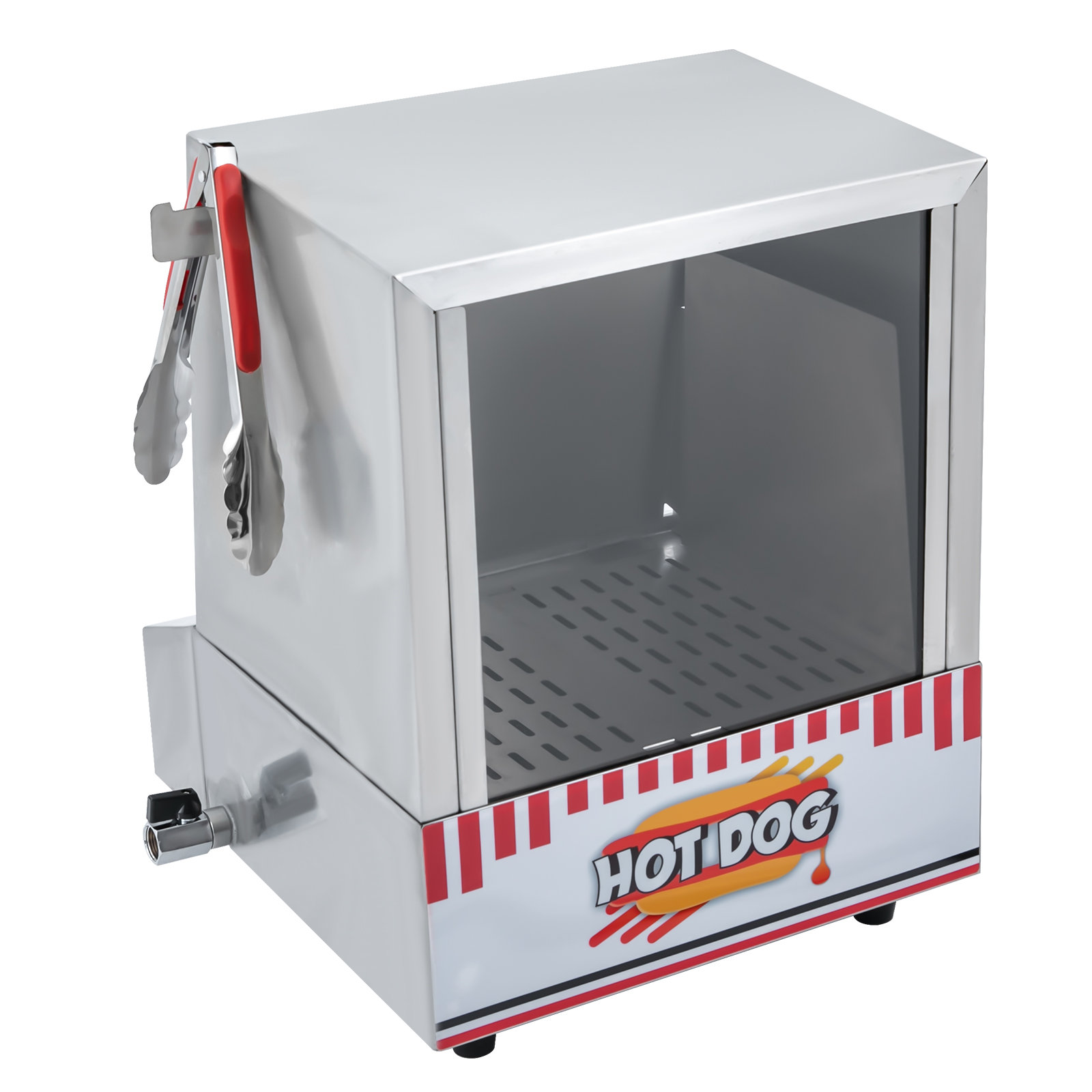 Symple Stuff Ordway 500W Stainless Steel Hot Dog Chafing Dish Steamer