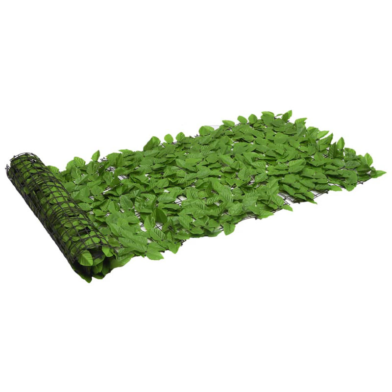 Anshdeep 148.59cm H x 100cm W Green Fence Panels, 29.25cm H x 156cm W