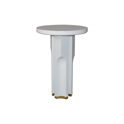 Alheide Pedestal End Table