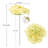 Artificial Hydrangea Flower Head With Pole-2097806387